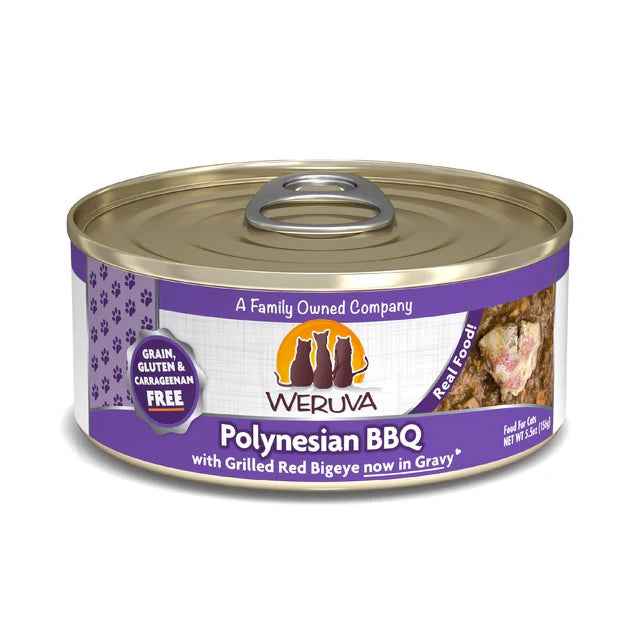 Weruva - Polynesian BBQ - Red Bigeye - Canned Cat Food at Harmony Pet Supplies, Scarborough