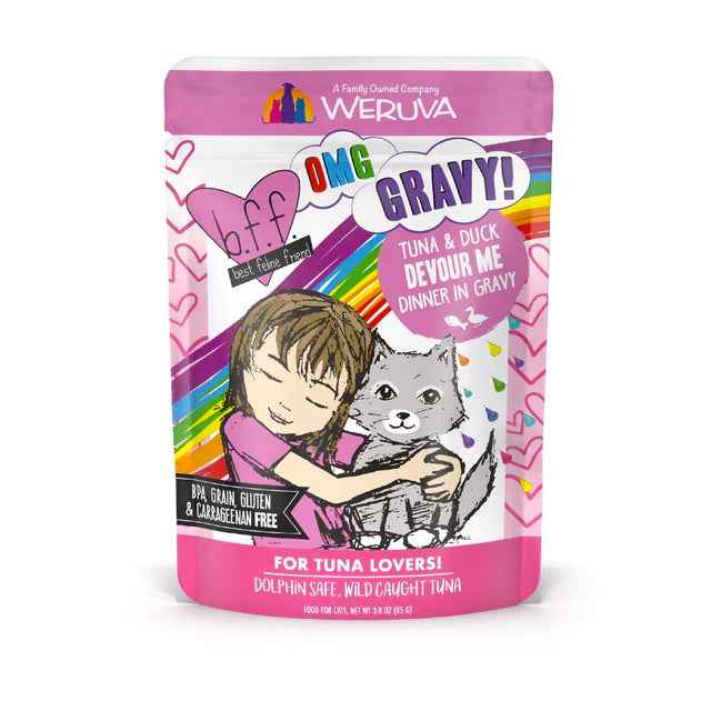 Weruva - Tuna and Duck Devour Me - Cat Food pouch at Harmony Pet Supplies, Scarborough