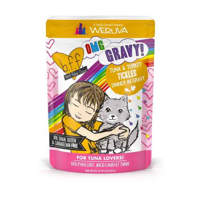 Weruva - Tuna and Turkey Tickles - Cat Food pouch at Harmony Pet Supplies, Scarborough