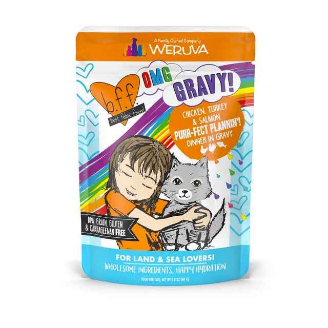 Weruva - Chicken Turkey and Salmon PURR-FECT PLANNIN'! - Cat Food