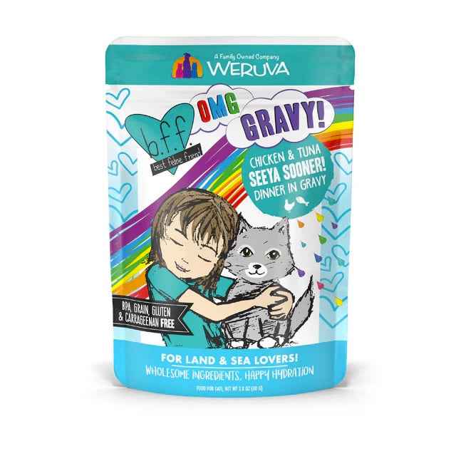 Weruva - Chicken and Tuna Seeya Sooner - Cat Food pouch at Harmony Pet Supplies, Scarborough