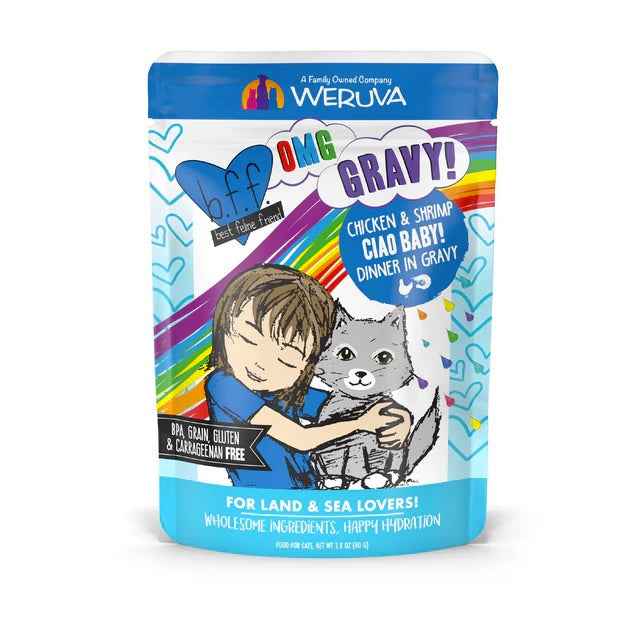 Weruva - Chicken and Shrimp Ciao Baby - Cat Food pouch at Harmony Pet Supplies, Scarborough