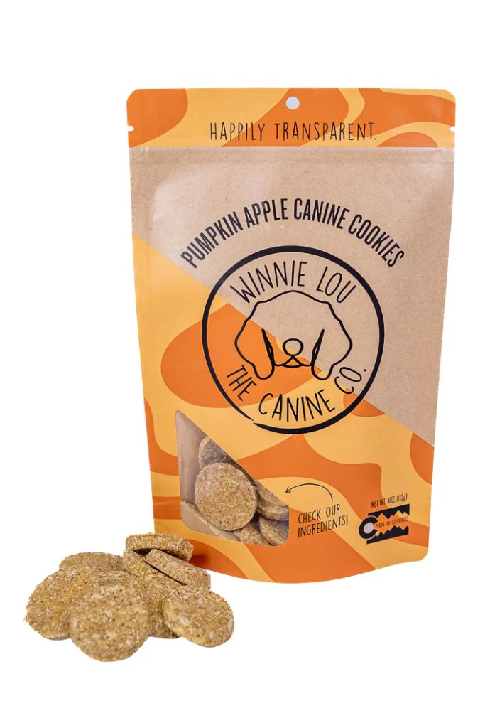Winnie Lou - Pumpkin Apple Cookies - Dog Treats Harmony Pet Supplies Scarborough