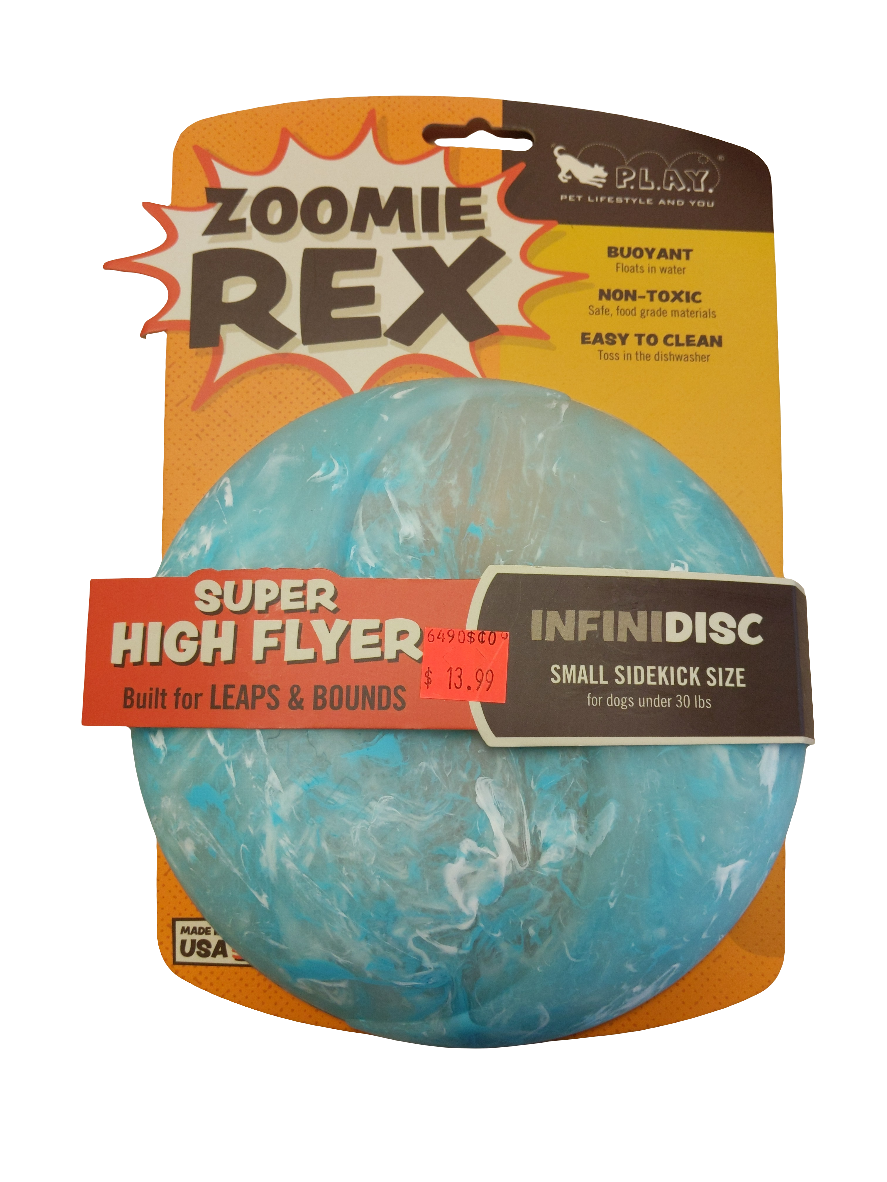 Play Zoomie Rex - Disc Harmony Pet Supplies Scarborough