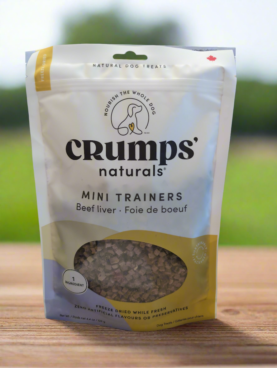 Crumps - Mini Trainers Beef Liver Harmony Pet Supplies Scarborough