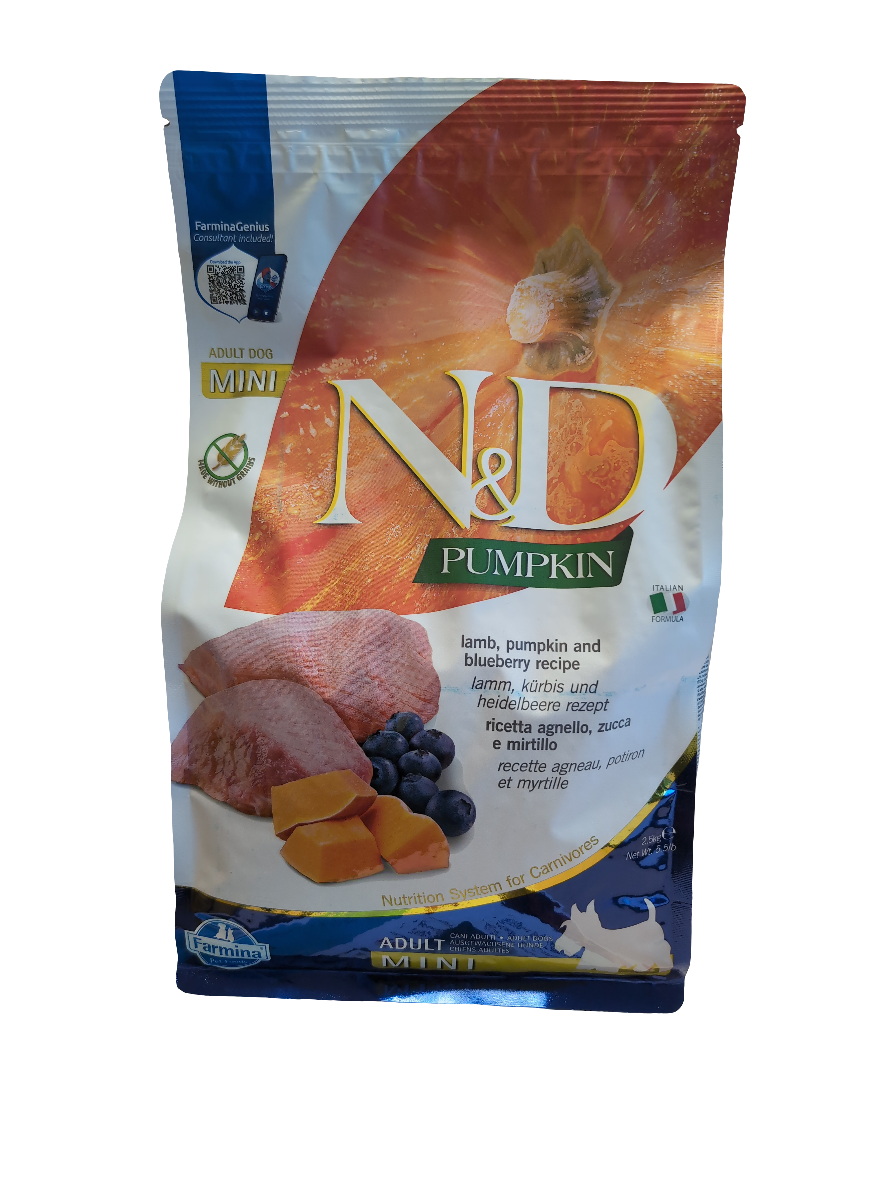 N&D Lamb, Pumpkin and Blueberry Recipe - Dog food Harmony Pet Supplies Scarborough