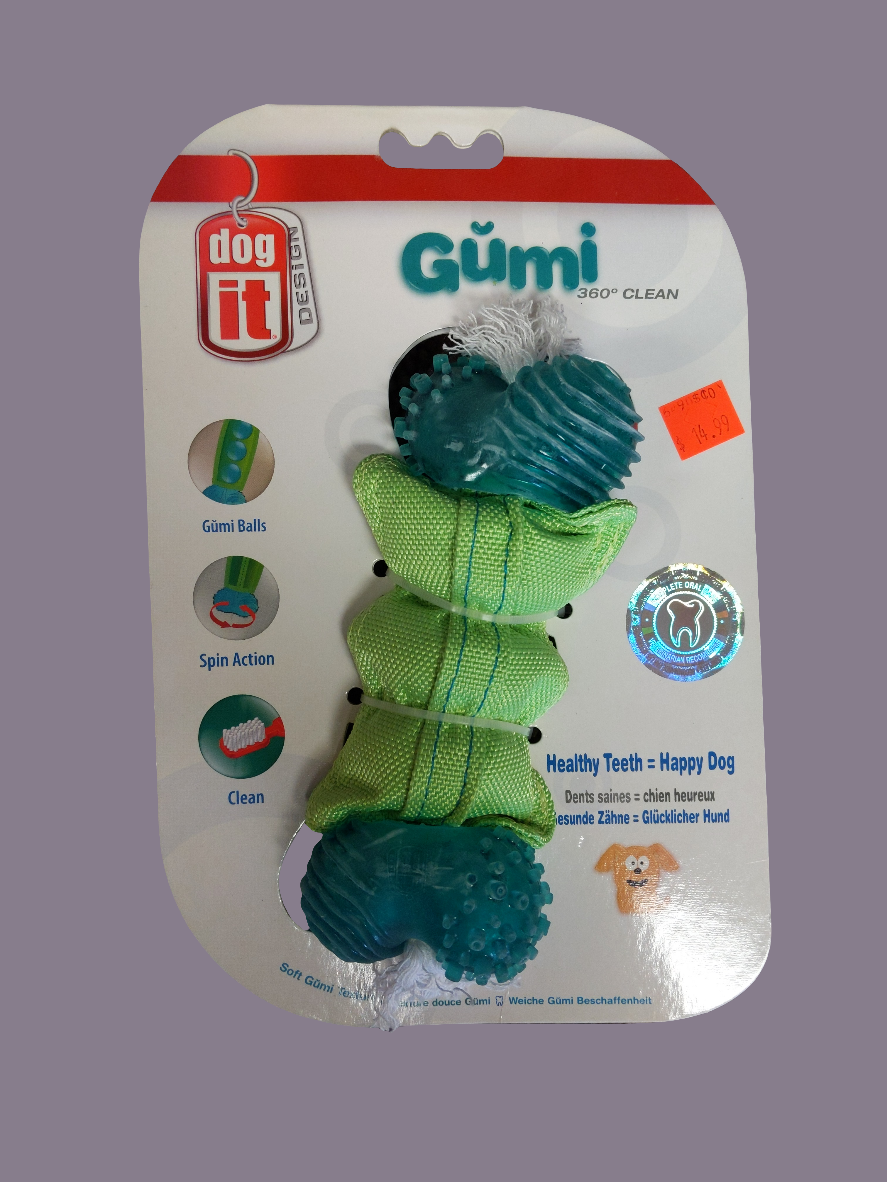 Dogit - Gumi Medium Dental Toy Harmony Pet Supplies Scarborough