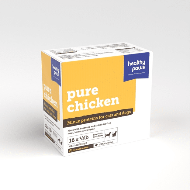 Healthy Paws Pure Mince Chicken & Organ Harmony Pet Supplies Scarborough
