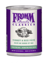 Fromm® Classic - Turkey & Rice Pâté - Wet Dog Food Harmony Pet Supplies Scarborough