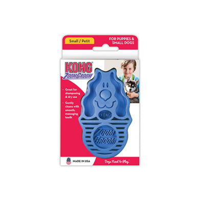 Kong - ZoomGroom dog S blue