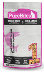PureBites - Freeze Dried Salmon - Cat Treats Harmony Pet Supplies Scarborough