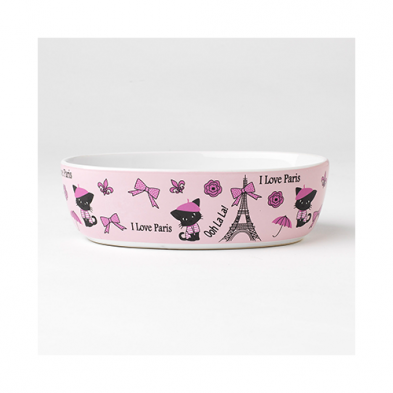 Petrageous - I Love Paris Bowl