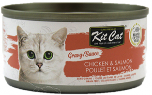 Kit Cat® Gravy Series Chicken & Salmon Wet Cat Food