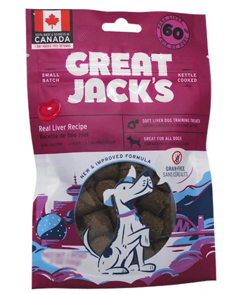 Great Jacks - Real Liver Recipe - Soft Dog Treats