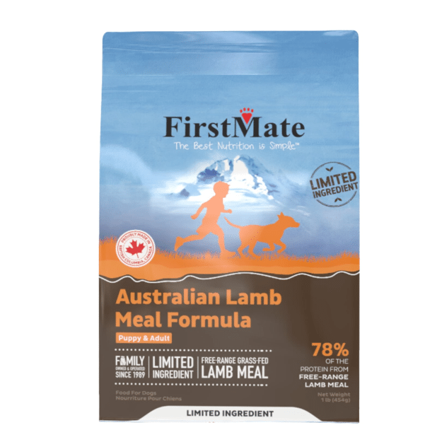 FirstMate Grain Free LID Australian Lamb Dog Food Harmony Pet Supplies Scarborough