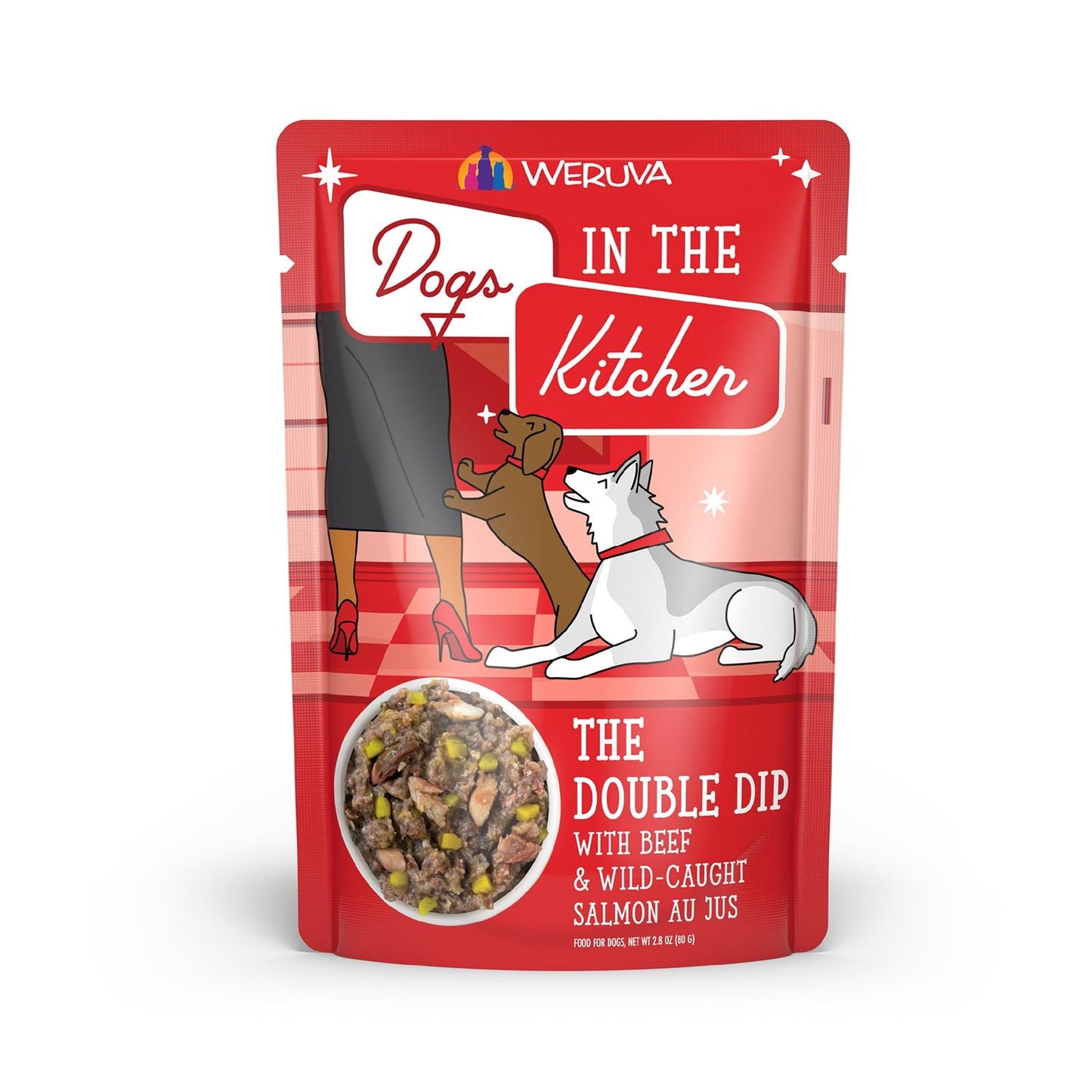 Weruva DIK - The Double Dip (Beef & Wild Caught Salmon) - Dog Harmony Pet Supplies Scarborough