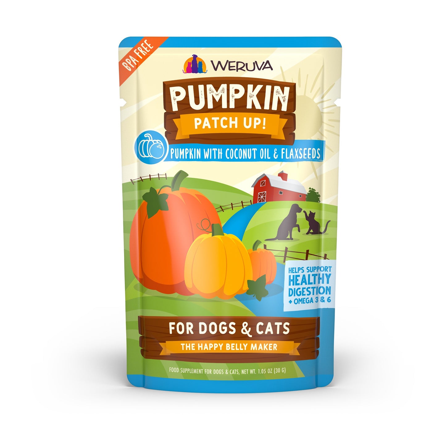 Pumpkin Patch Up with Coconut Oil & Flaxseed