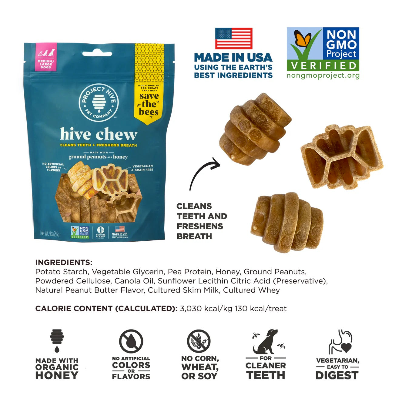 Hive™ - Chews Large - Dog Harmony Pet Supplies Scarborough