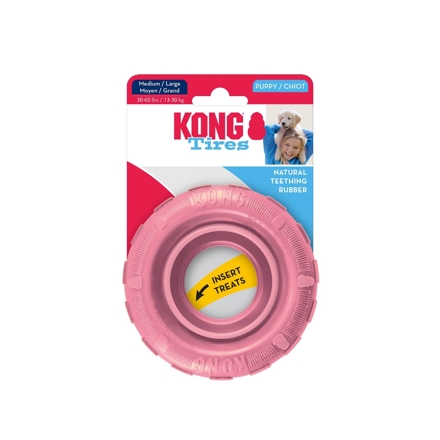 Kong - Puppy Tires Medium/Large Harmony Pet Supplies Scarborough