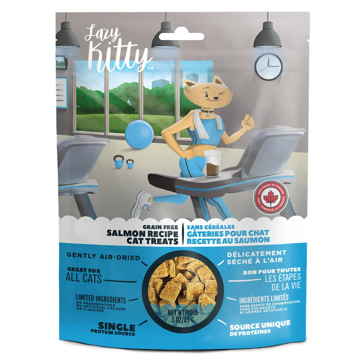 Lazy Kitty - Salmon - Cat Treats Harmony Pet Supplies Scarborough