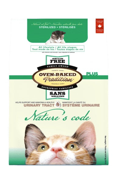 Oven-baked Tradition Nature's Code - Urinary - Cat Food Harmony Pet Supplies Scarborough