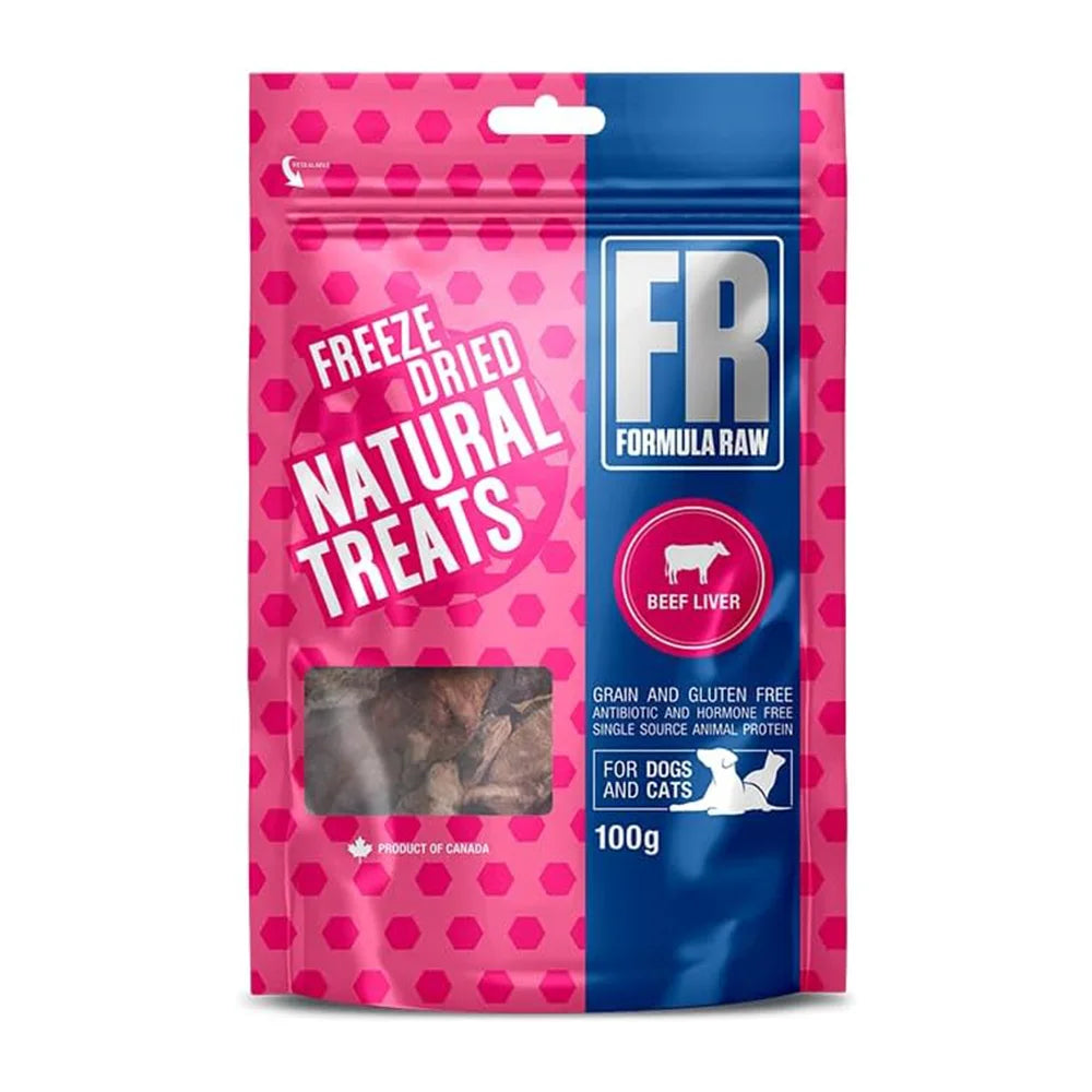 Formula Raw – Canine / Feline Beef Liver Treats Harmony Pet Supplies Scarborough