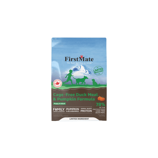 FirstMate Grain Free LID DUCK & Pumpkin Dog Food