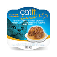 Catit Fish Dinner (Whitefish & Pumpkin) Harmony Pet Supplies Scarborough