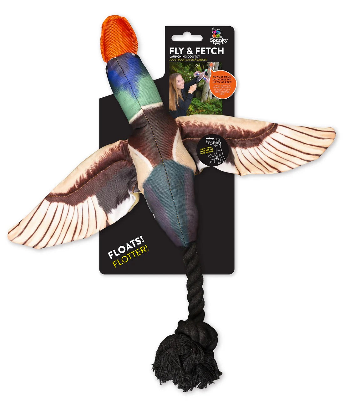 Spunky Pup - Fly & Fetch Duck Harmony Pet Supplies Scarborough