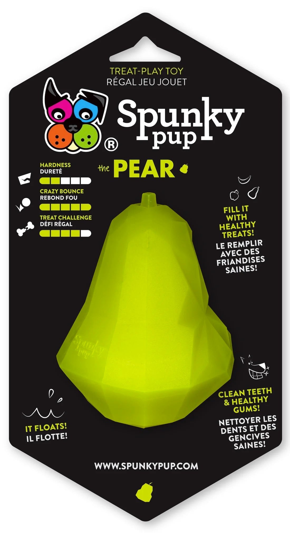 Spunky Pup - Pear Dog Toy Harmony Pet Supplies Scarborough