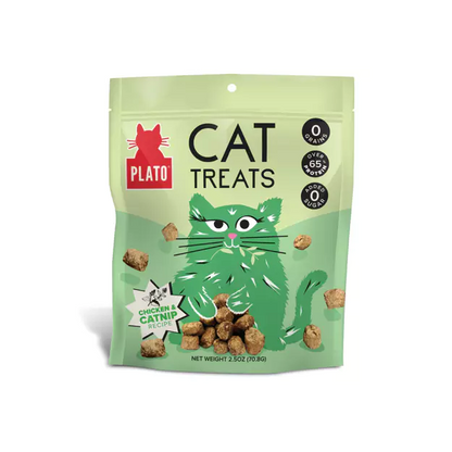 Plato Cat Treats - Chicken & Catnip