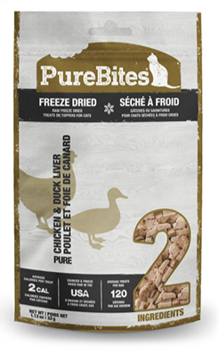 PureBites® Chicken Breast & Duck Liver Freeze-Dried Cat Treats