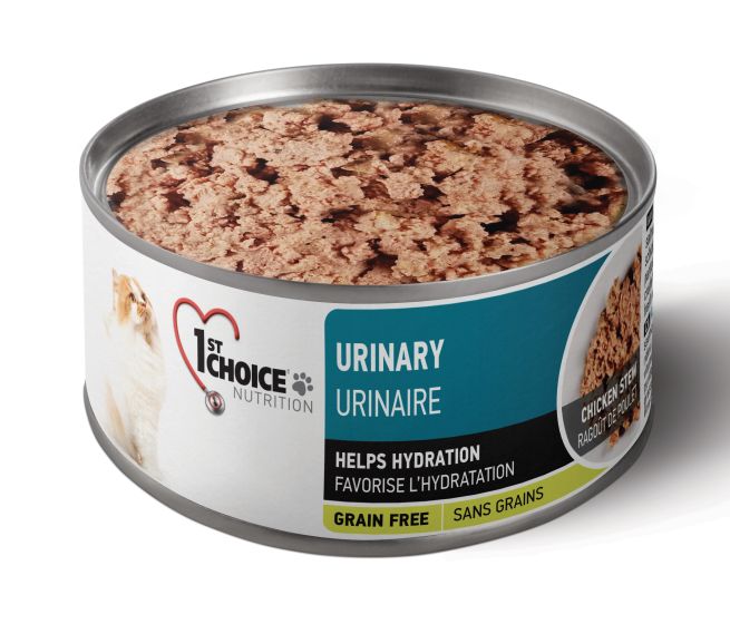 1st Choice Adult Urinary Health Chicken Canned Stew Cat