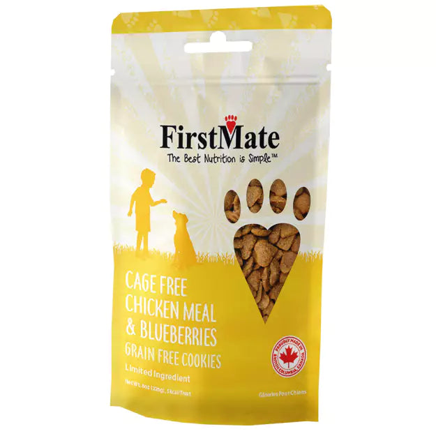 FirstMate Dog Treats - Chicken with Blueberries