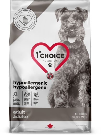 1st Choice - All Breed Hypoallergenic Duck Grain Free - Adult Dog Front