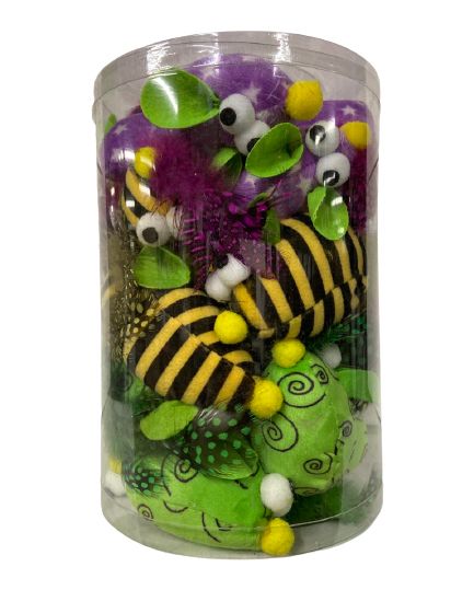 Bud'Z Mouse Mix Colours Bulk Cat