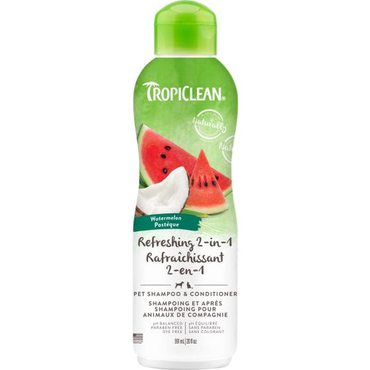 Tropiclean - Watermelon 2-in-1 Shampoo & Conditioner