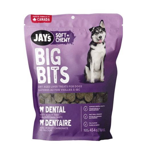 Jay's Soft & Chewy Big Bits Dental - Dog Treats