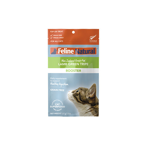 Feline Natural™ Lamb Green Tripe Freeze-Dried Booster