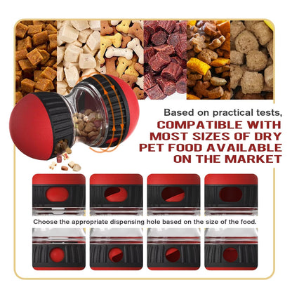 Interactive Slow Feeder Oval Toy – Dog Food Dispenser Harmony Pet Supplies Scarborough