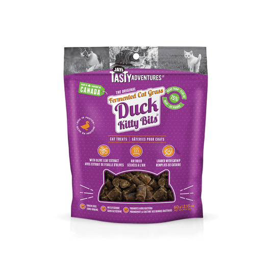 Jays Tasty Adventures Fermented Cat Grass Duck Cat Treats
