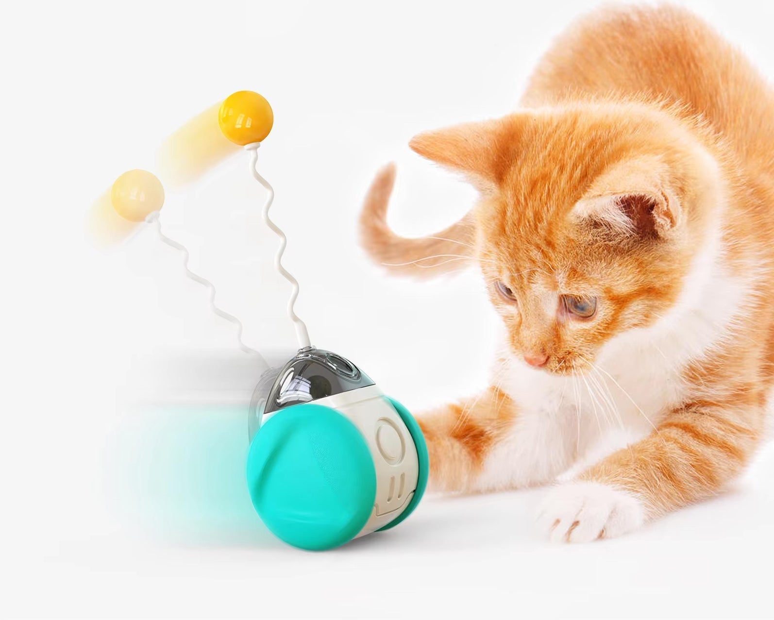 Interactive Squeaky Balance Toy – Fun for Dogs & Cats Harmony Pet Supplies Scarborough