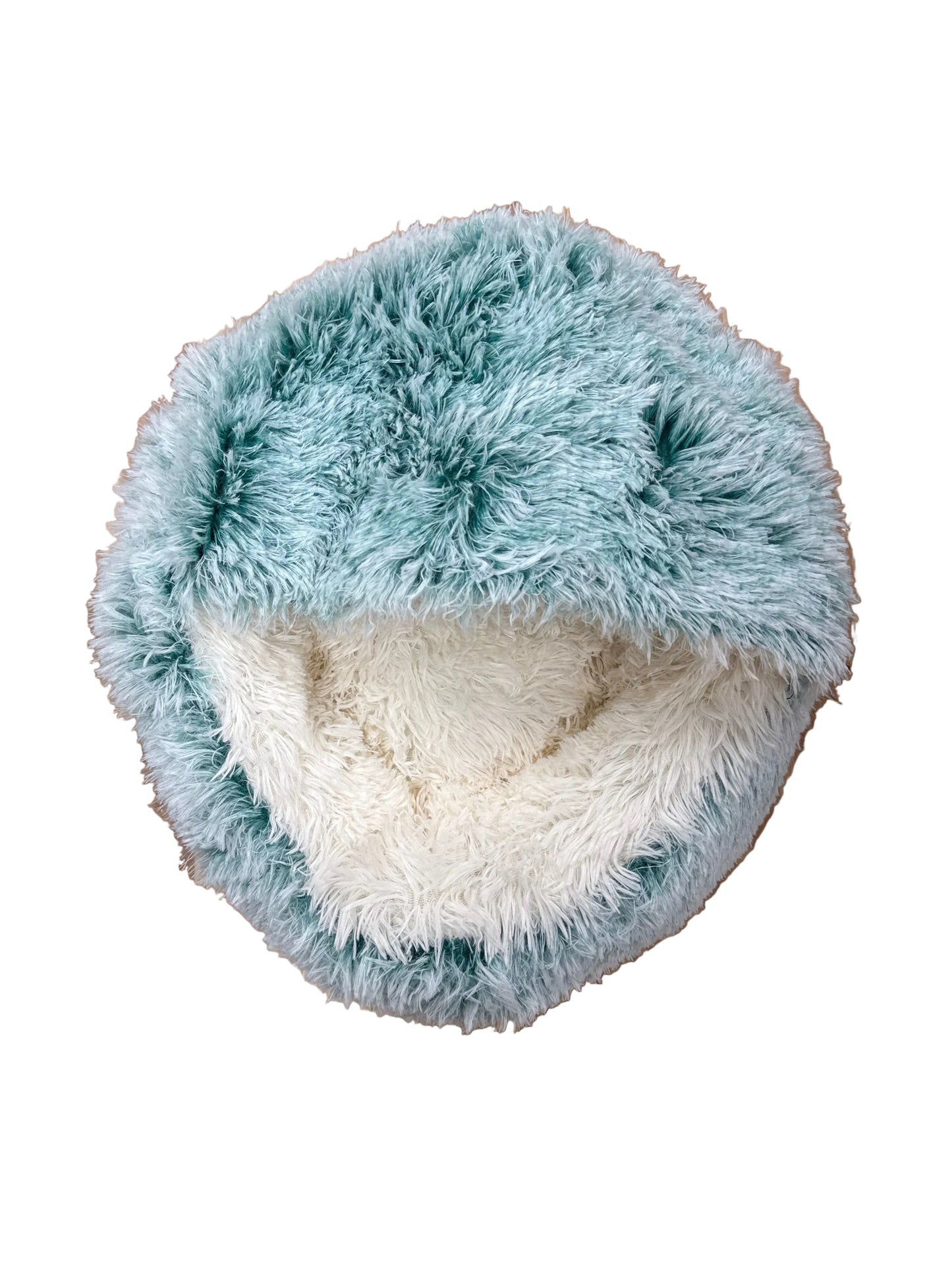 LuxurFurz - Plush Hooded Pet Bed