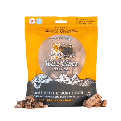 Wild Vibes Lamb Heart & Bone Broth Treats