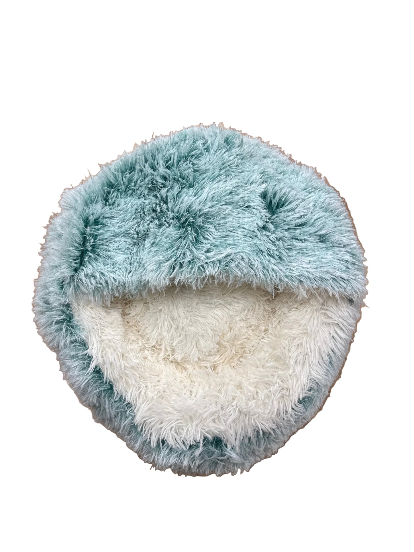 LuxurFurz - Plush Hooded Pet Bed