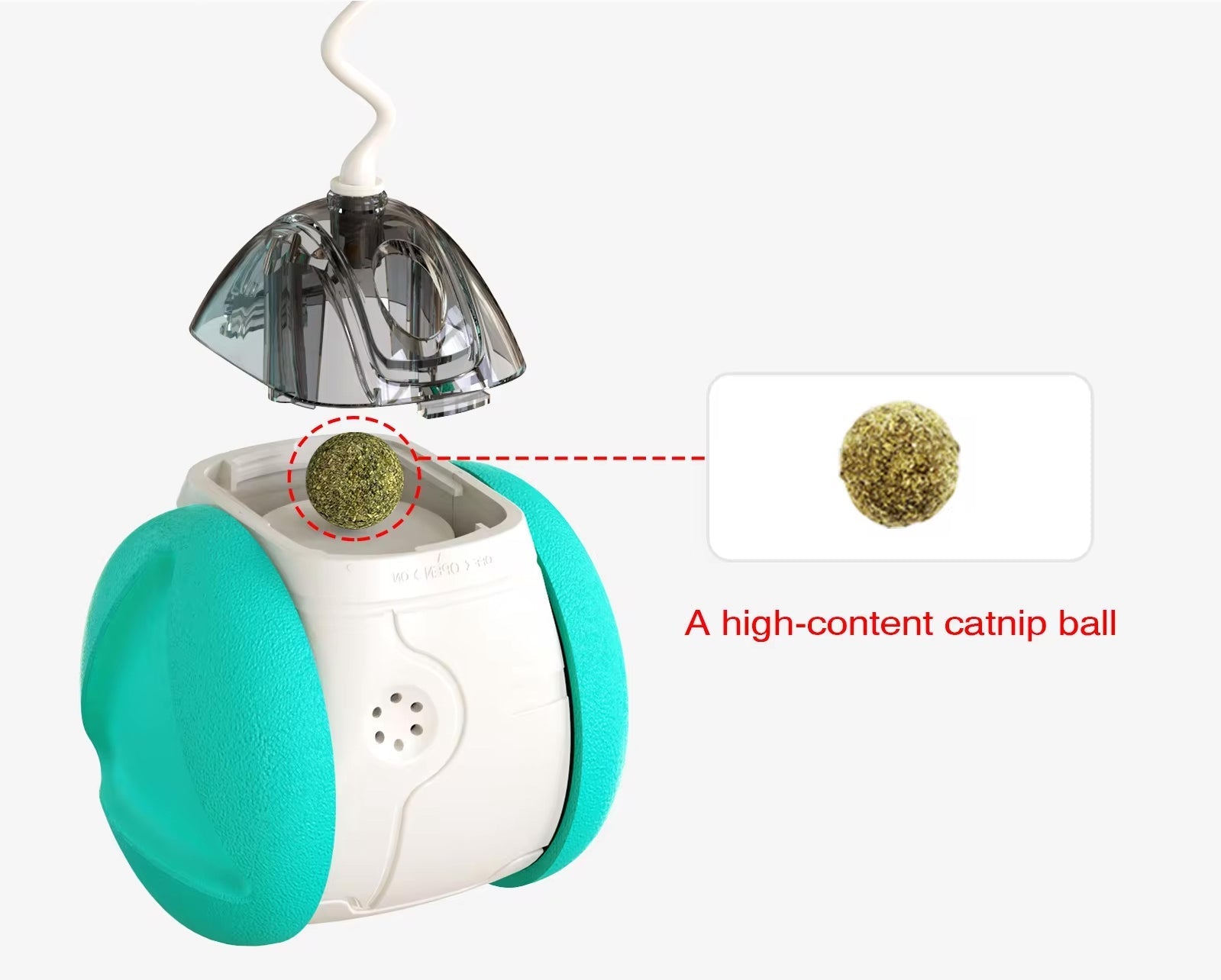 Interactive Squeaky Balance Toy – Fun for Dogs & Cats Harmony Pet Supplies Scarborough