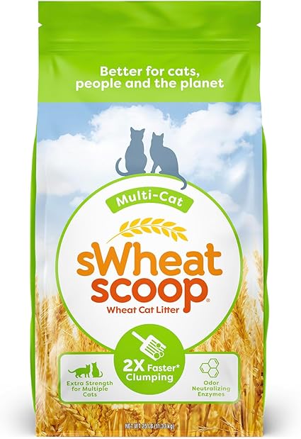 sWheat Scoop - Multi Cat Litter