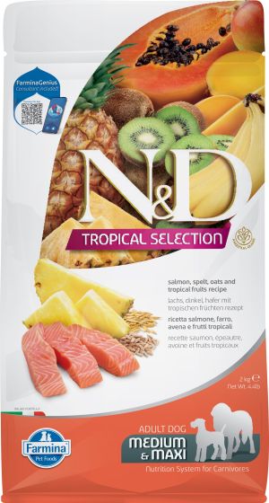 Farmina N&D Tropical Selection Salmon Med/Maxi Dog Food