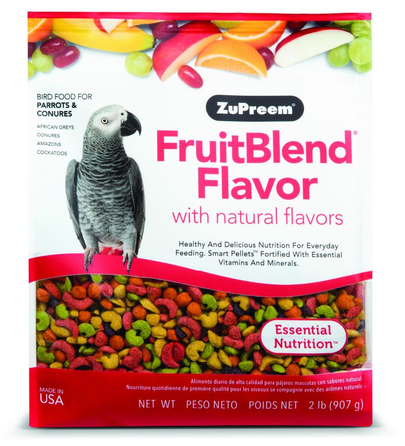 ZuPreem Fruitblend Food for Medium To Large Birds (Conures, Parrots, Amazons)