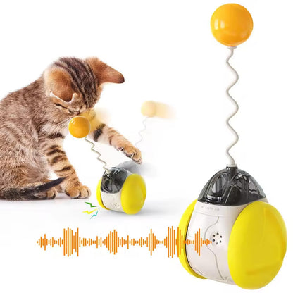 Interactive Squeaky Balance Toy – Fun for Dogs & Cats Harmony Pet Supplies Scarborough